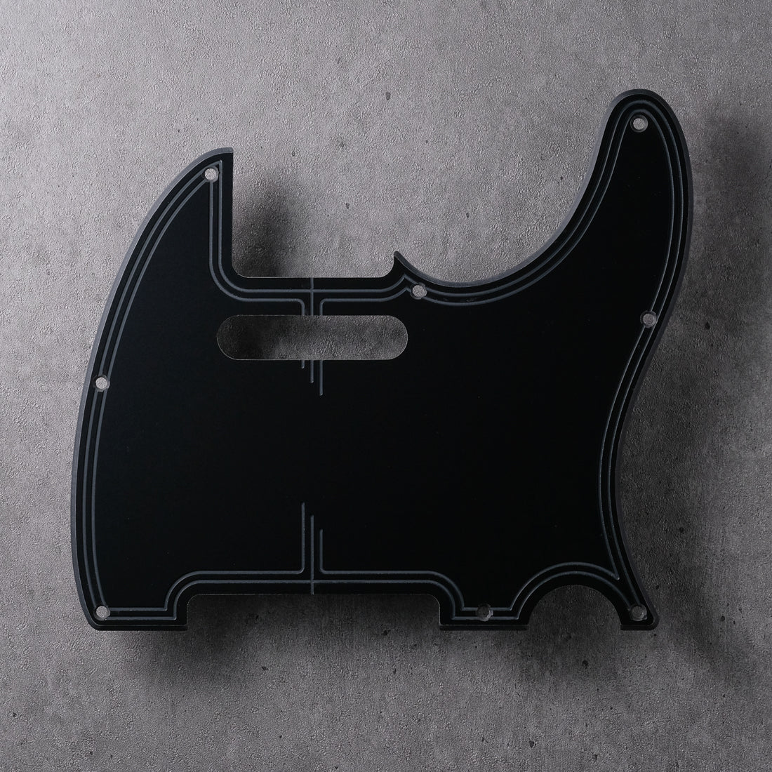 Streamline - Telecaster Pickguard - Black (Matte)