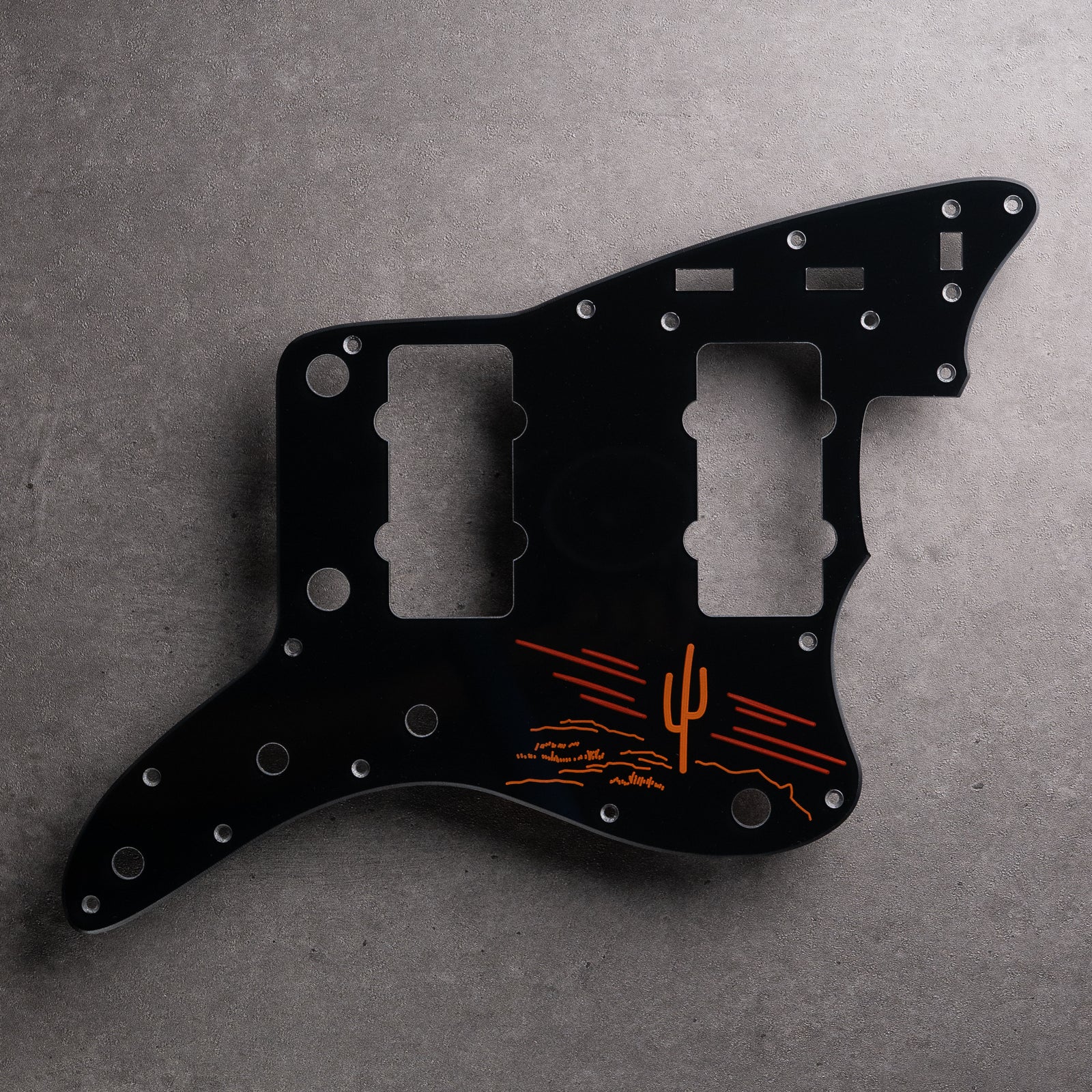 The Loner - Jazzmaster Pickguard - Black