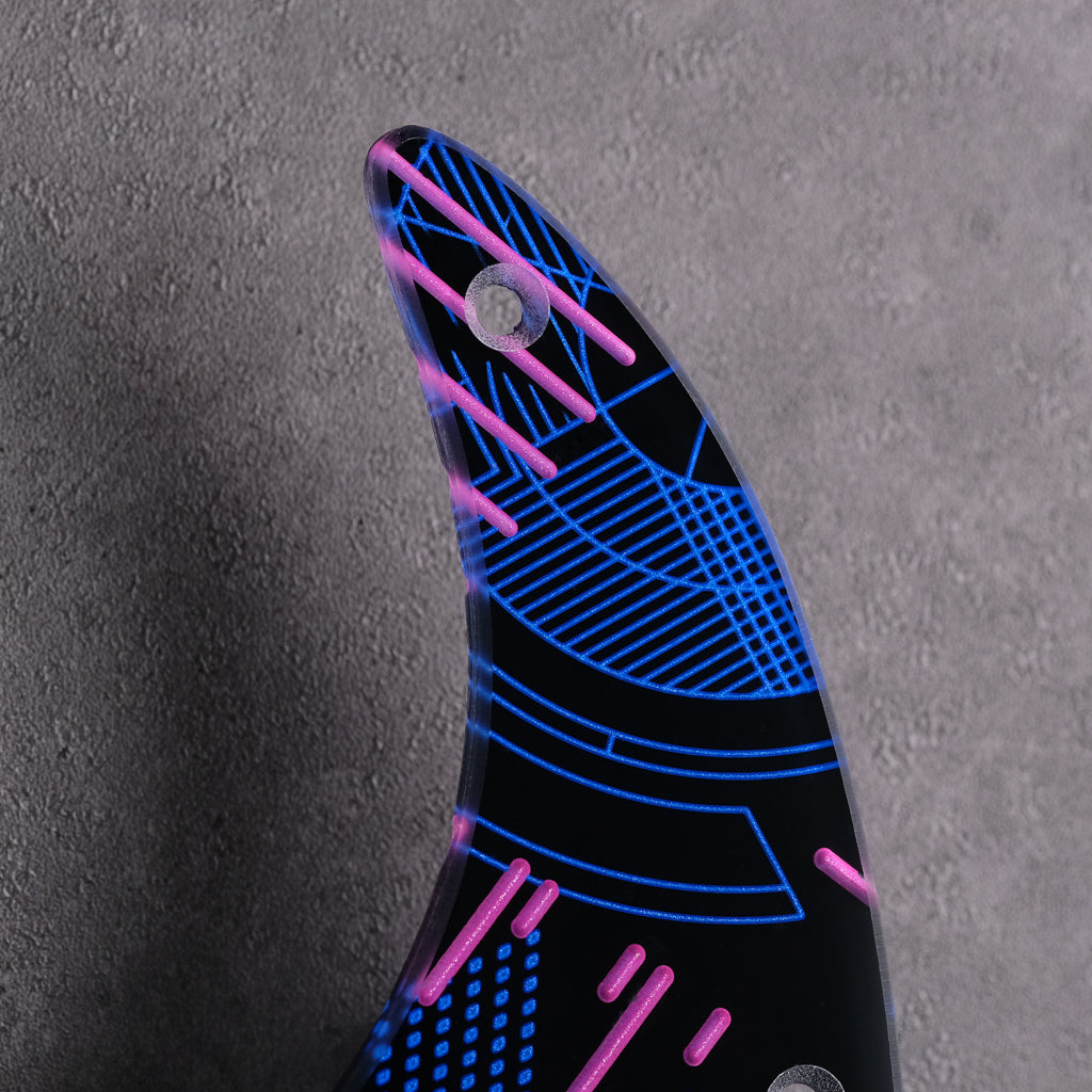 System Breach - Stratocaster Pickguard set - in Black