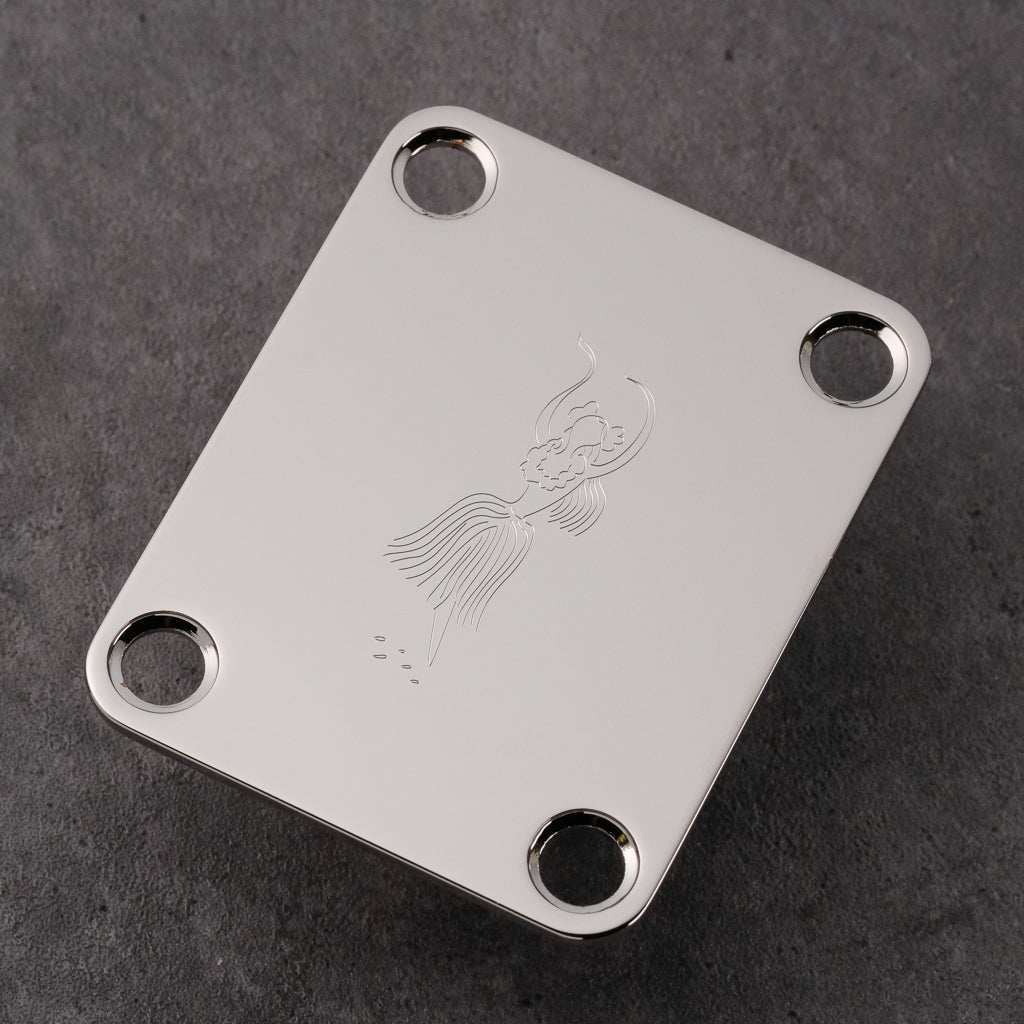 HULA-LA! - Engraved Neckplate - Nickel