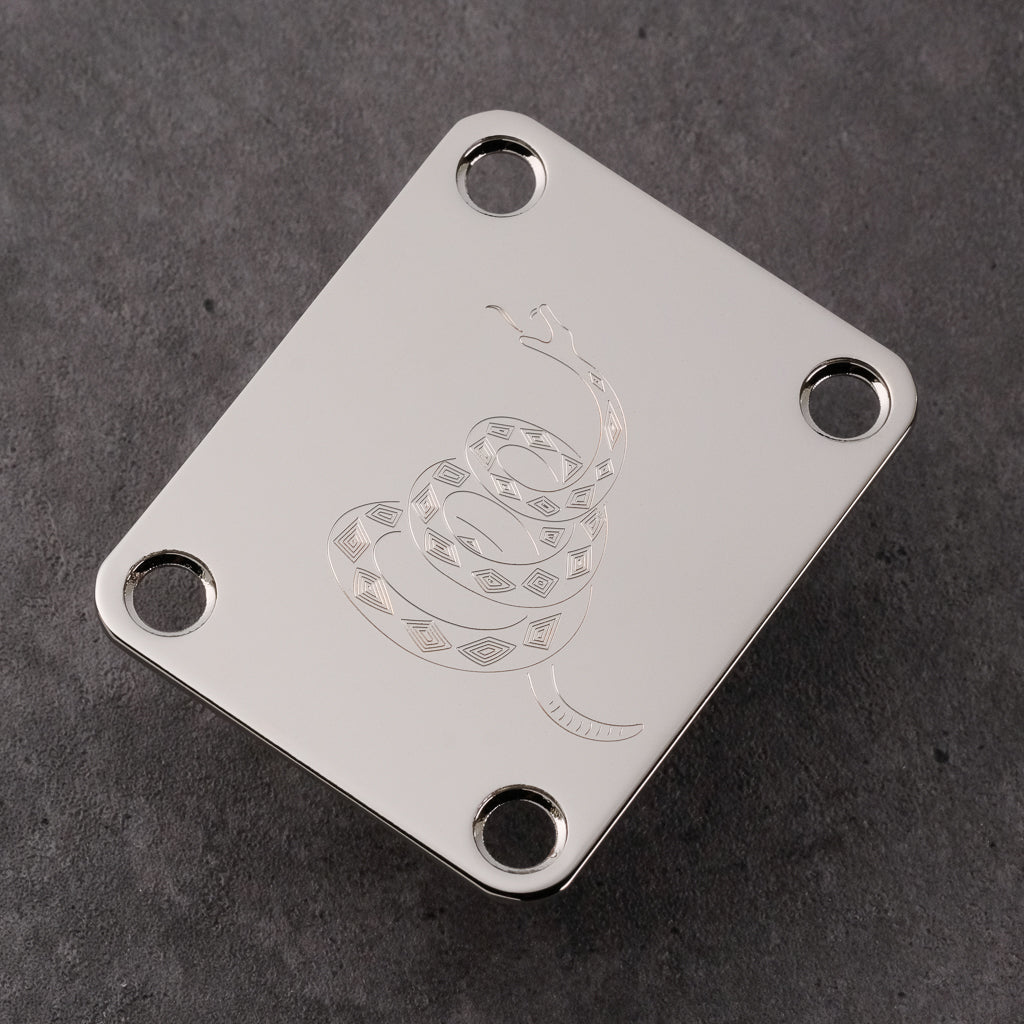 DON'T TREAD - Engraved Neckplate - Nickel