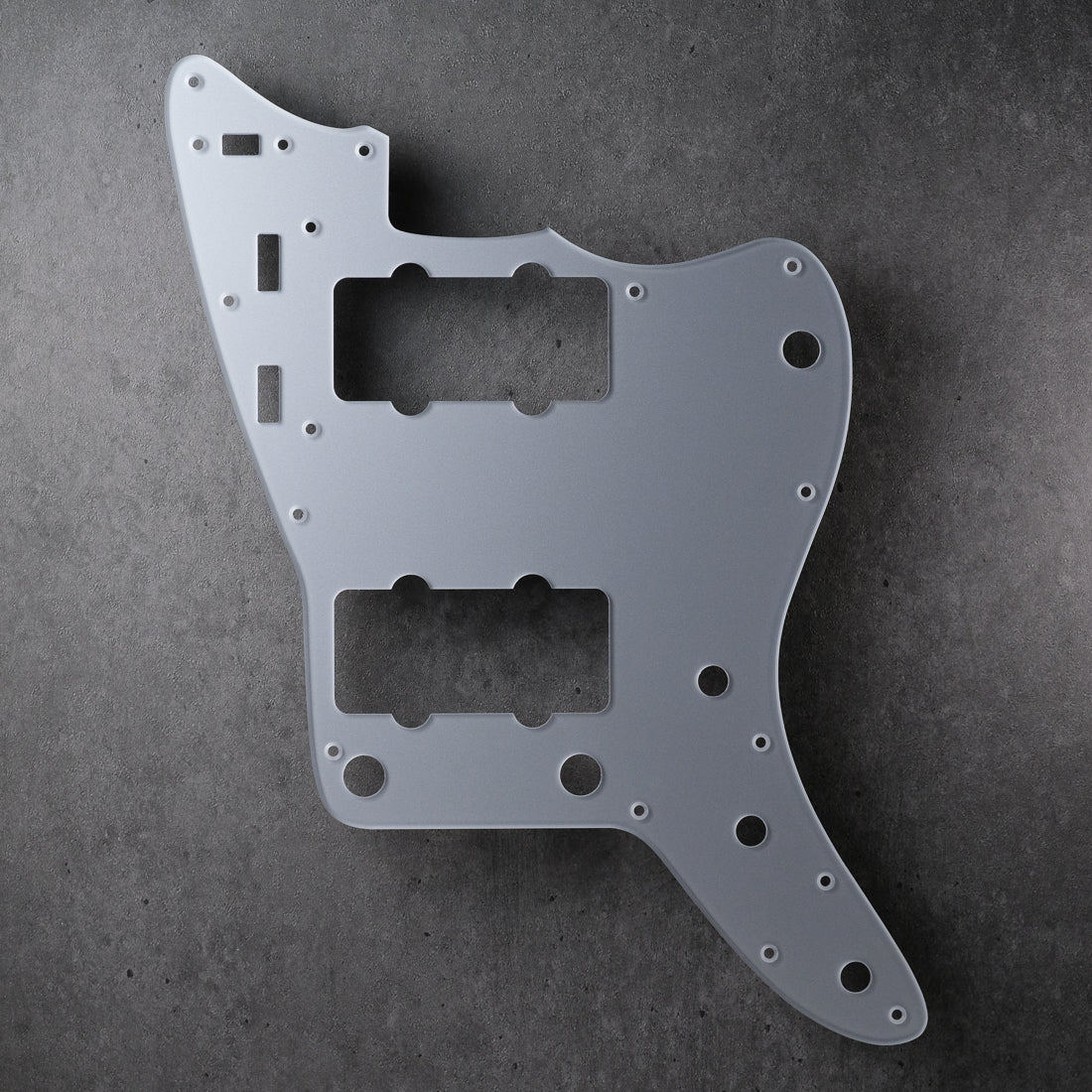 Platinum Silver - Jazzmaster Pickguard - Acrylic