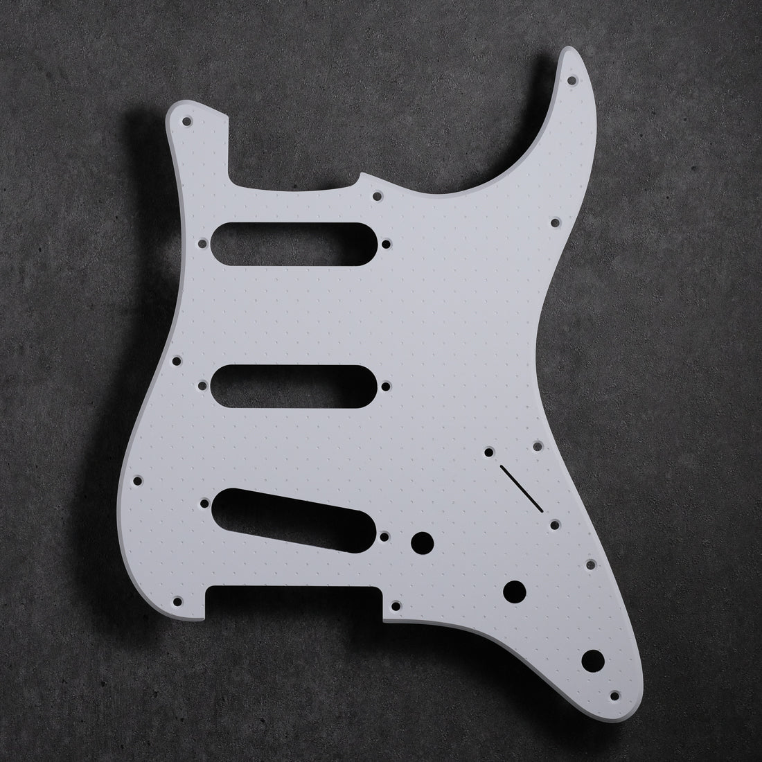 Roadster - Stratocaster Pickguard - Matte White