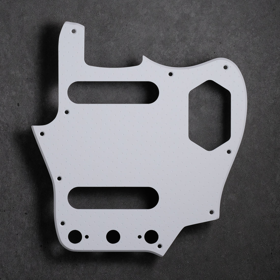 Roadster - Jaguar Pickguard - Matte White