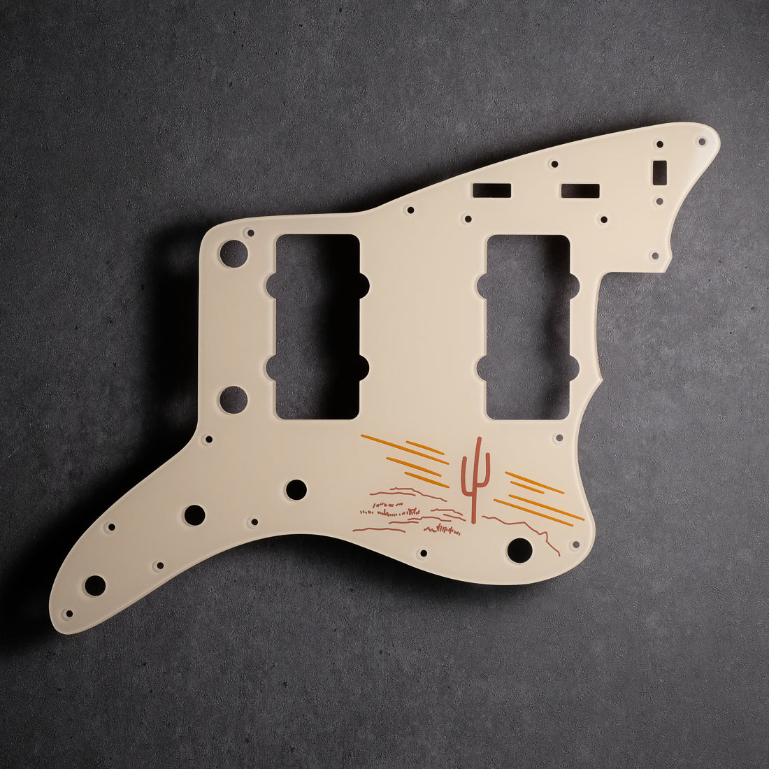 The Loner - Jazzmaster Pickguard - Ivory