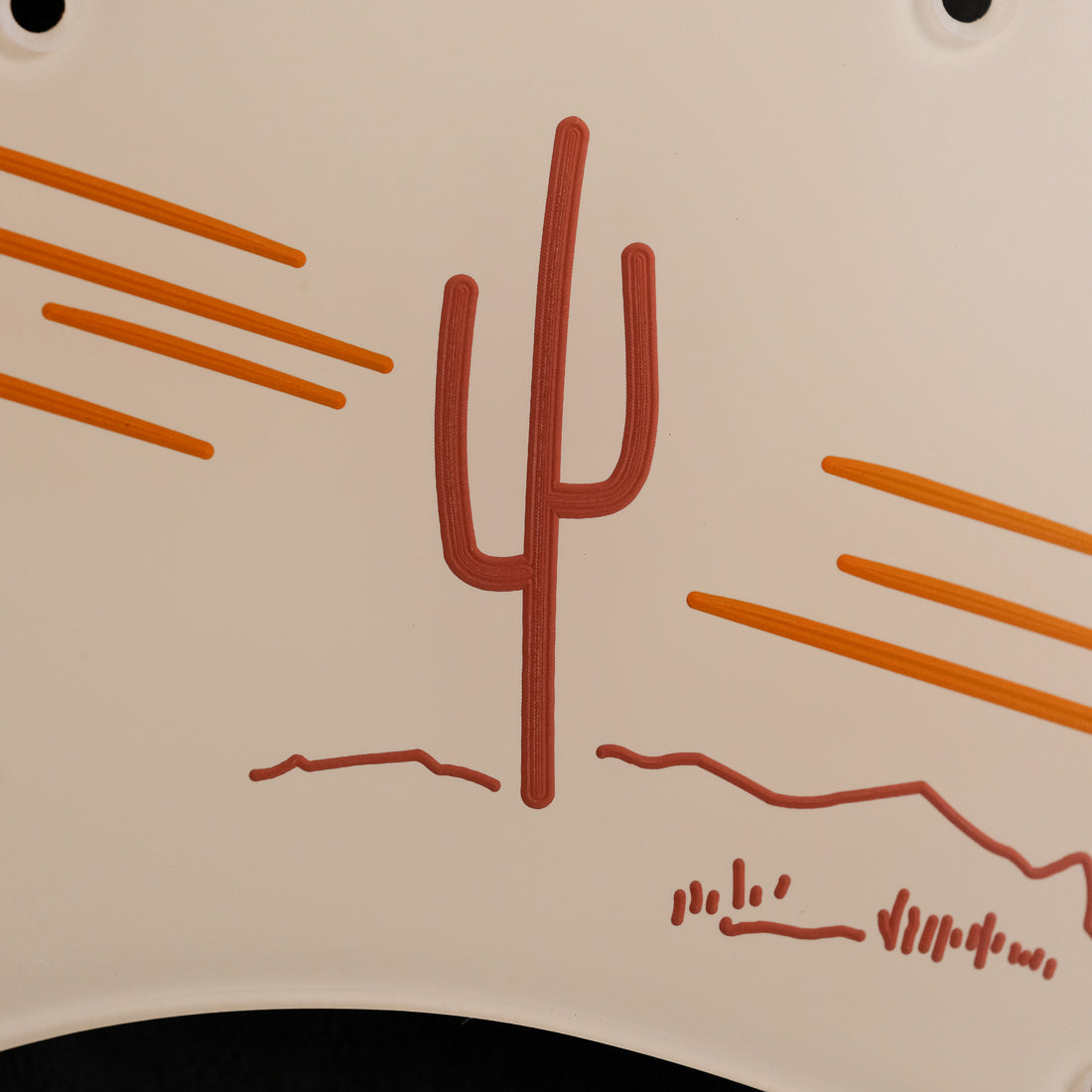 THE LONER - Stratocaster Pickguard - in Ivory