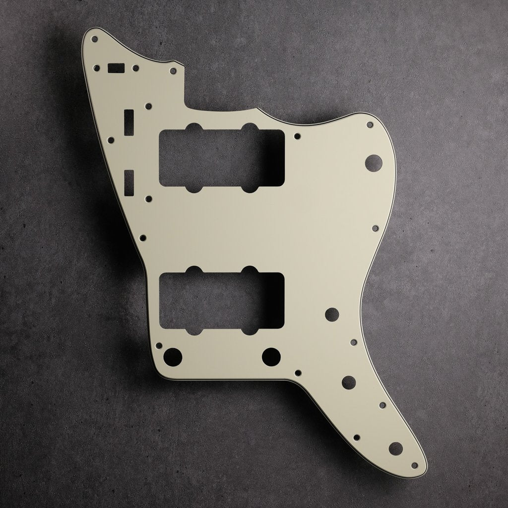 Mint/Black/Mint - Jazzmaster Pickguard - 3-ply Vinyl