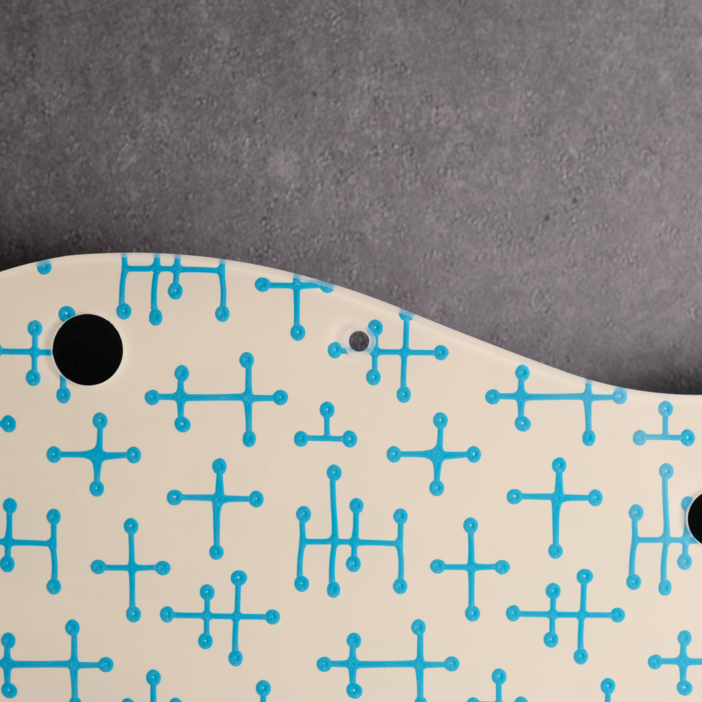 Eames Dots - Jazzmaster Pickguard - Daphne on Ivory