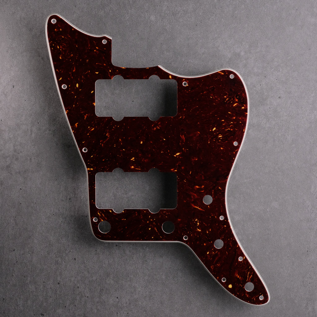 Tort Mars Brown - Jazzmaster Pickguard - Genuine 4-ply Celluloid