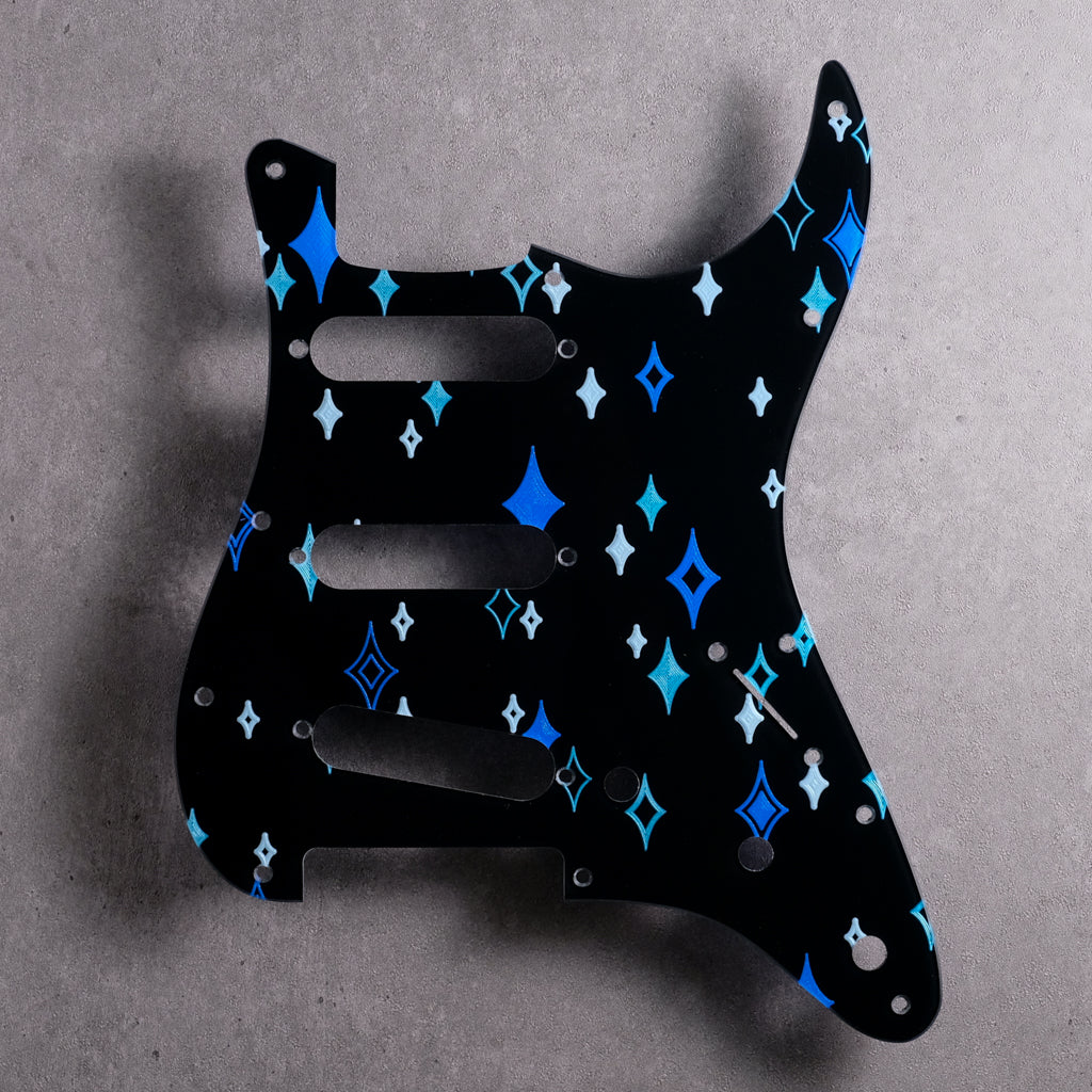 Sleepwalk - Stratocaster Pickguard - Black