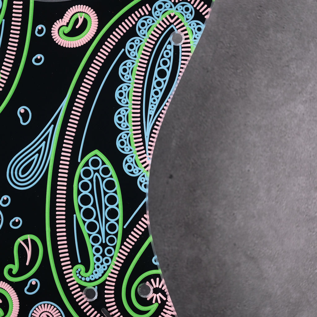 SPAWN OF PAISLEY - Stratocaster Pickguard and Tremolo Cover