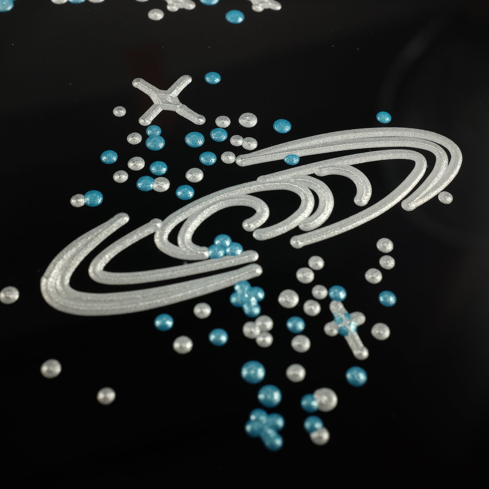 Space Oddity - Telecaster Pickguard - in Black