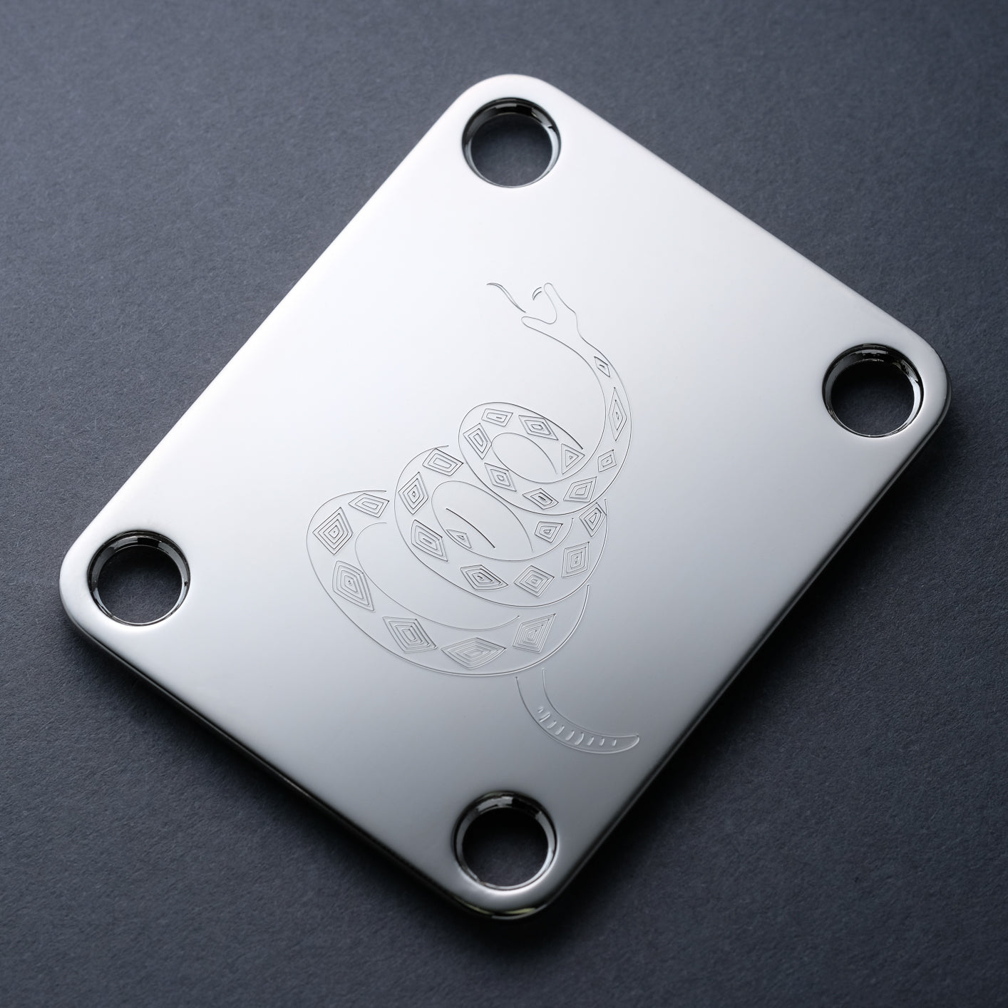 DON'T TREAD - Engraved Neckplate - Nickel