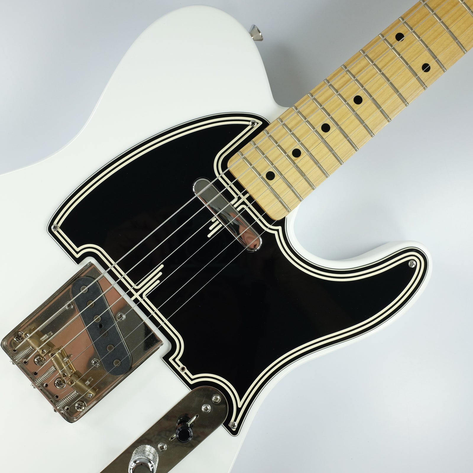 Streamline - Telecaster Pickguard - Black/Cream/Cream