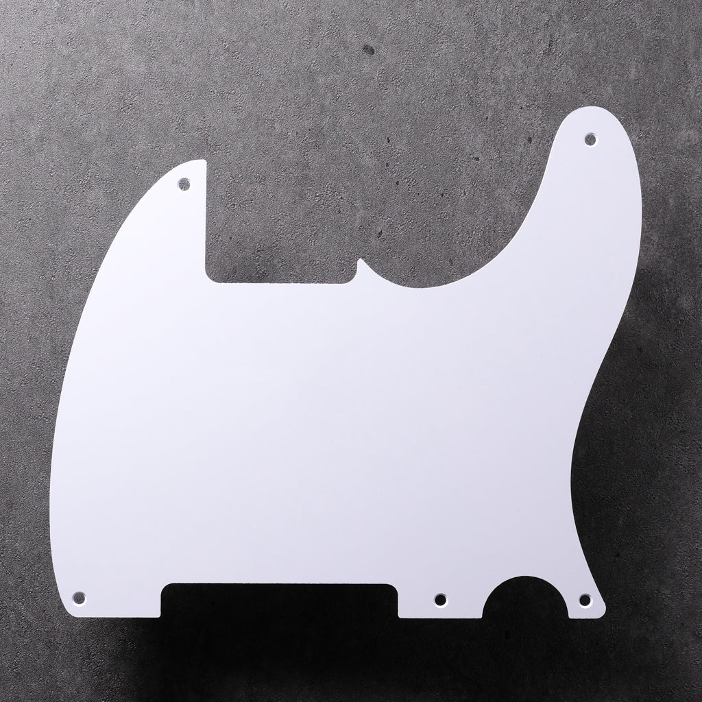 White - Telecaster Pickguard - Single-Ply Vinyl