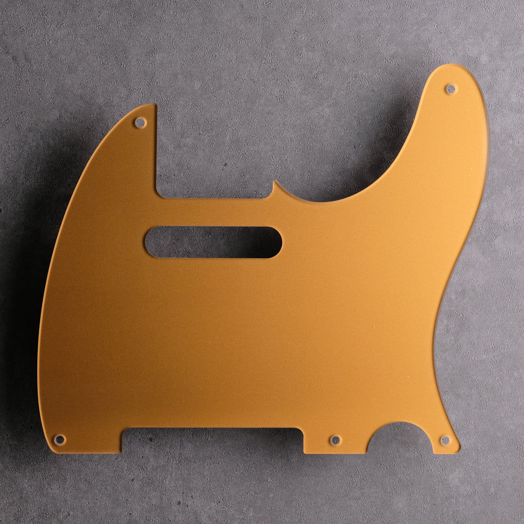 Deep Gold - Telecaster Pickguard - Acrylic