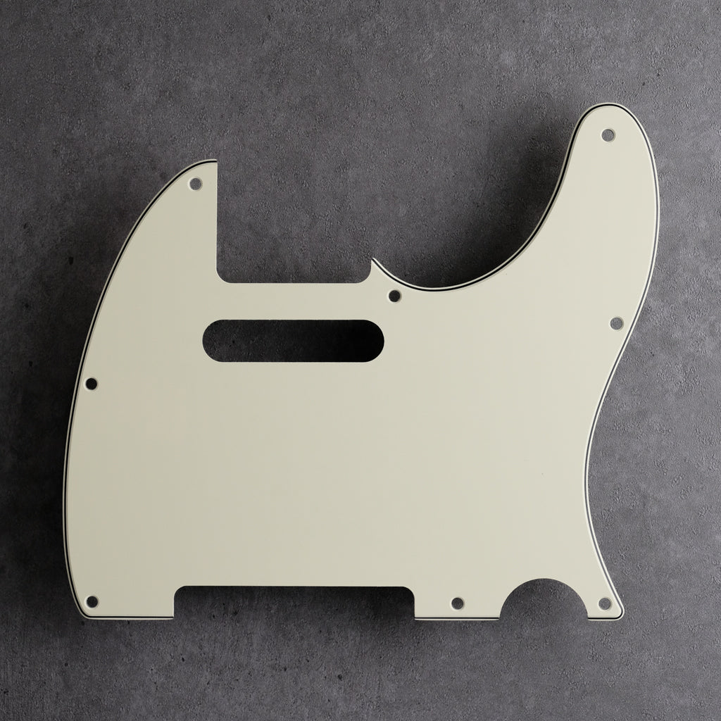 Mint/Black/Mint - Telecaster Pickguard - 3-Ply Vinyl