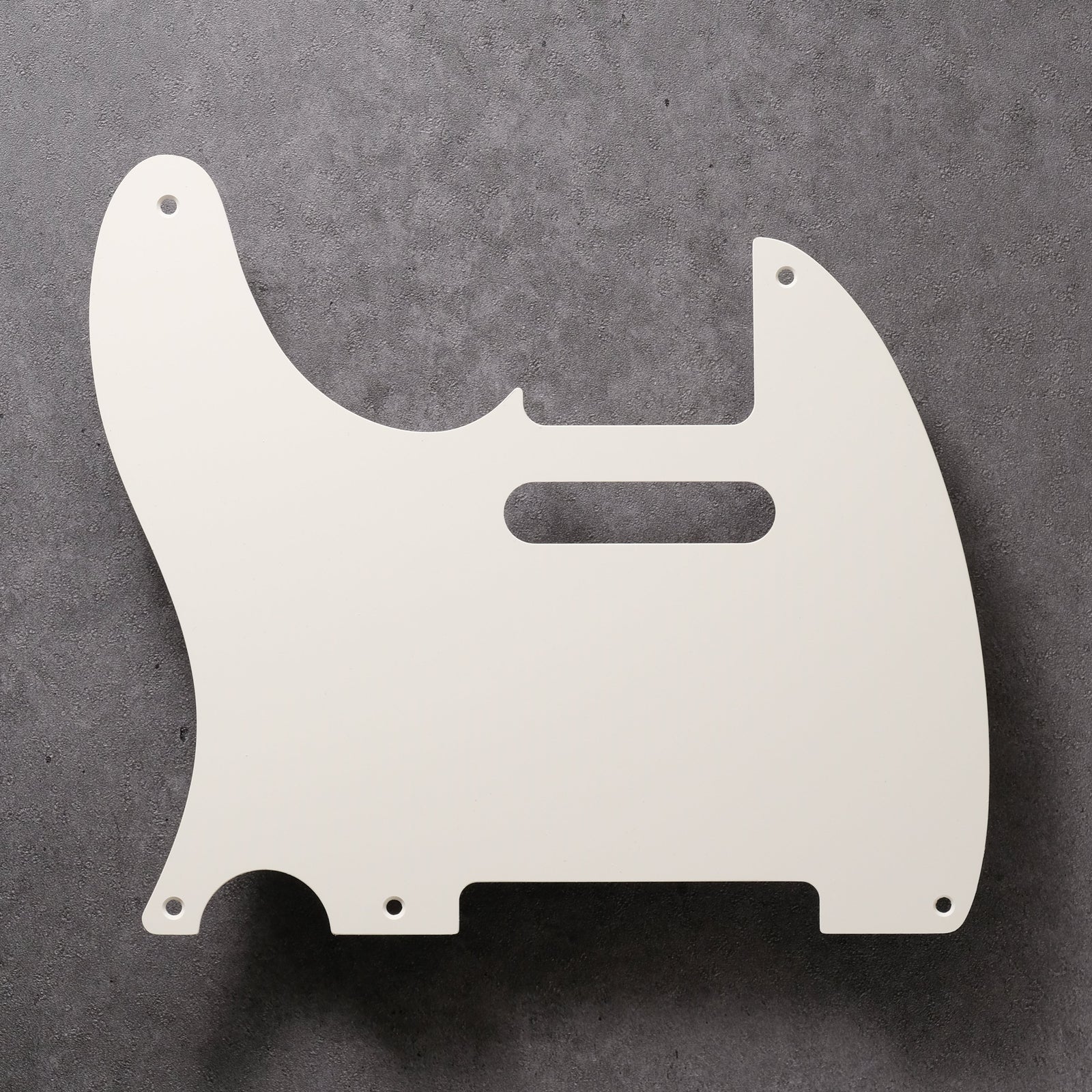 Parchment - Left-handed Telecaster Pickguard - Single-Ply Vinyl