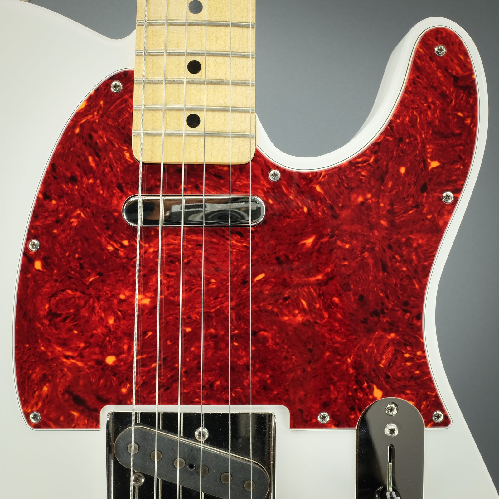 Tort Mars Red - Telecaster Pickguard - Genuine Celluloid