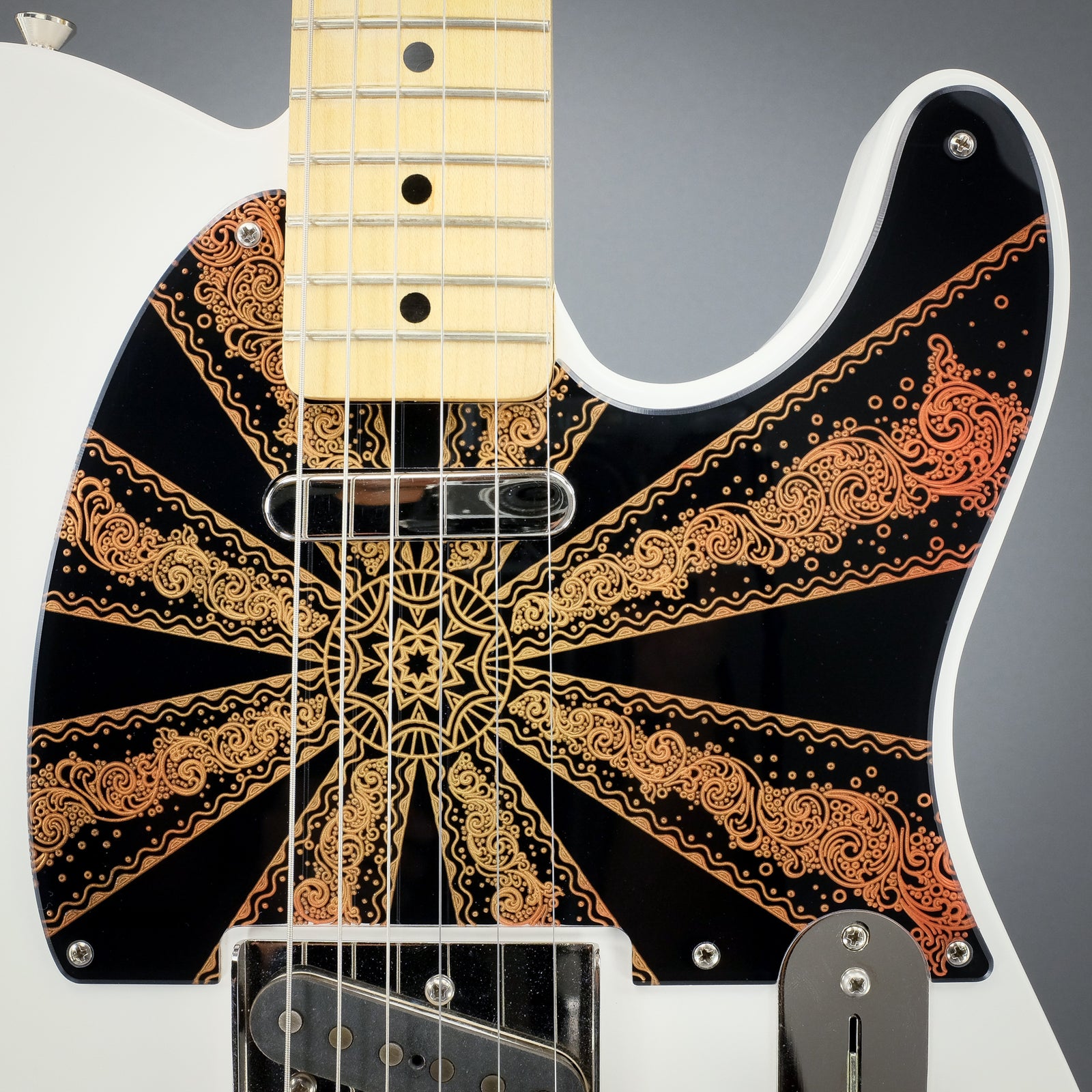 High Noon - Telecaster Pickguard - Black