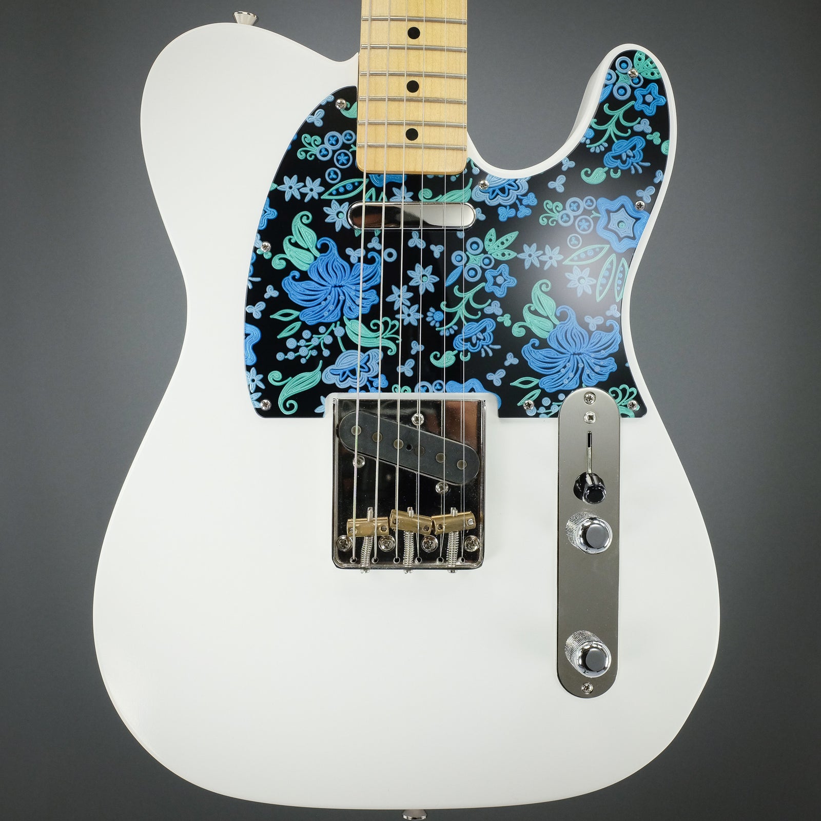Tropic Corridor - Telecaster Pickguard - Black