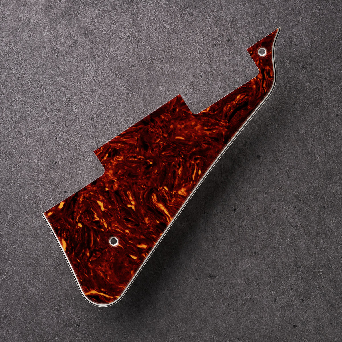 Tort Mars Red - Les Paul Standard Pickguard - Genuine Celluloid Material