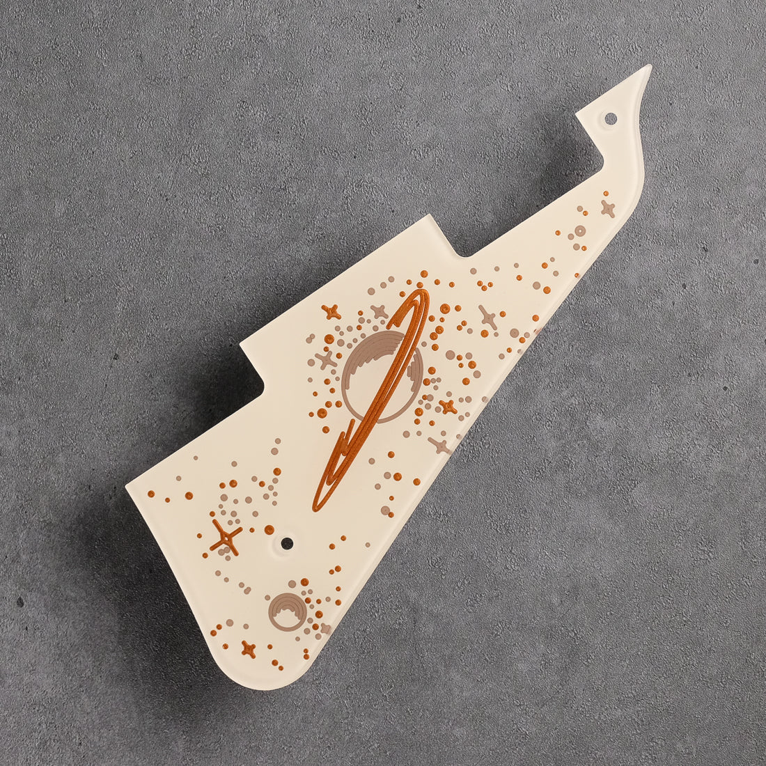 Space Oddity - Les Paul Standard Pickguard - on Ivory Plexi