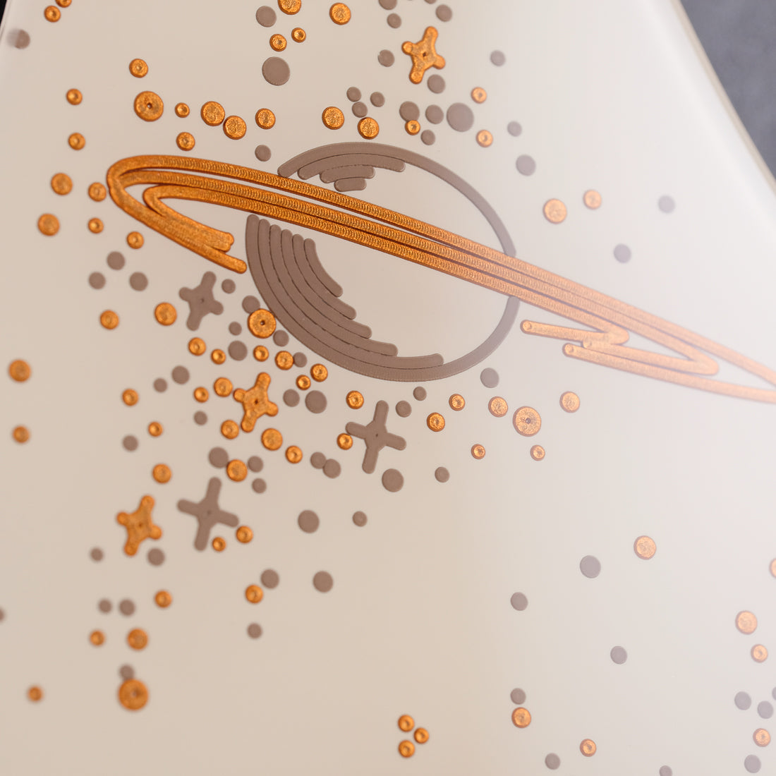 Space Oddity - Stratocaster Pickguard - in Ivory