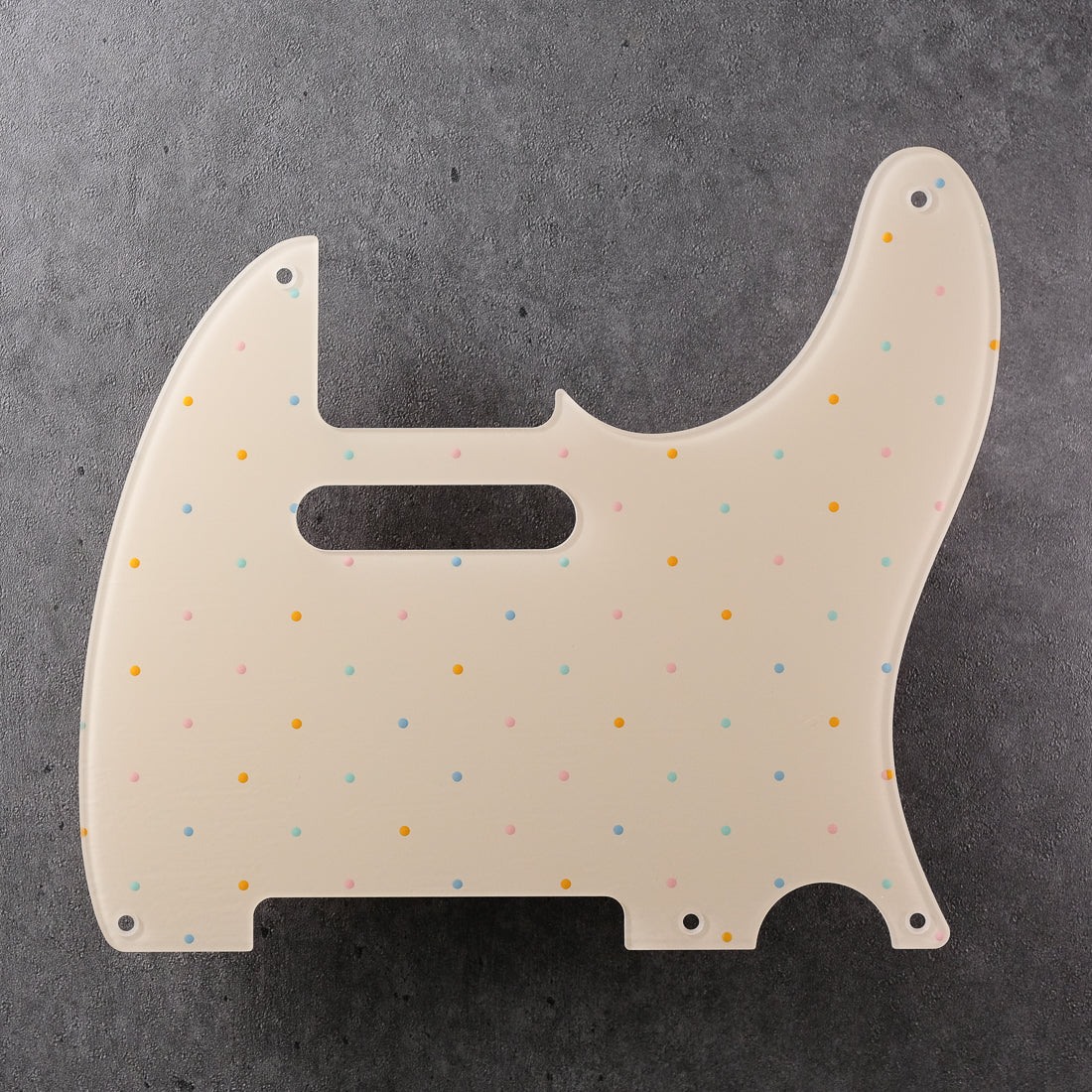 Dots at the Beach - Telecaster Pickguard - Ivory - Special Edition