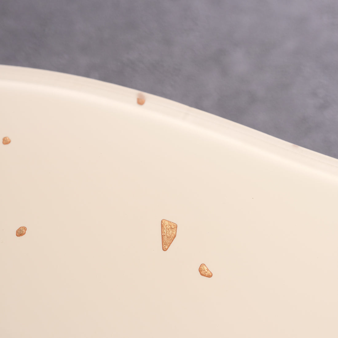 Speckled - Jazzmaster Pickguard - Copper on Ivory Plexi