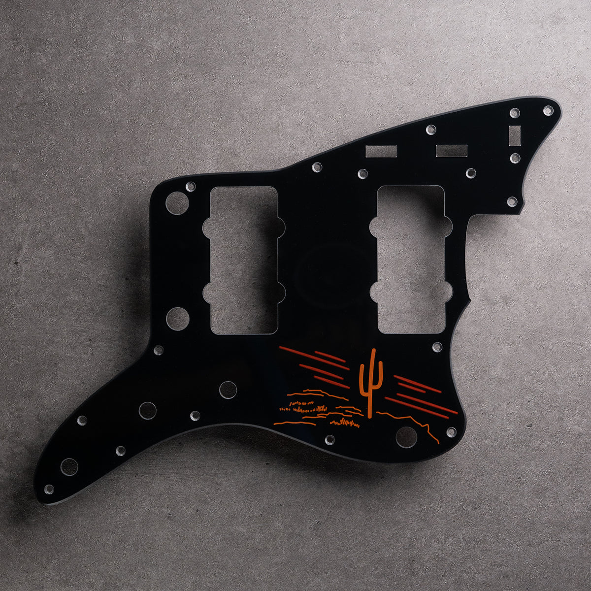 The Loner - Jazzmaster Pickguard - Black