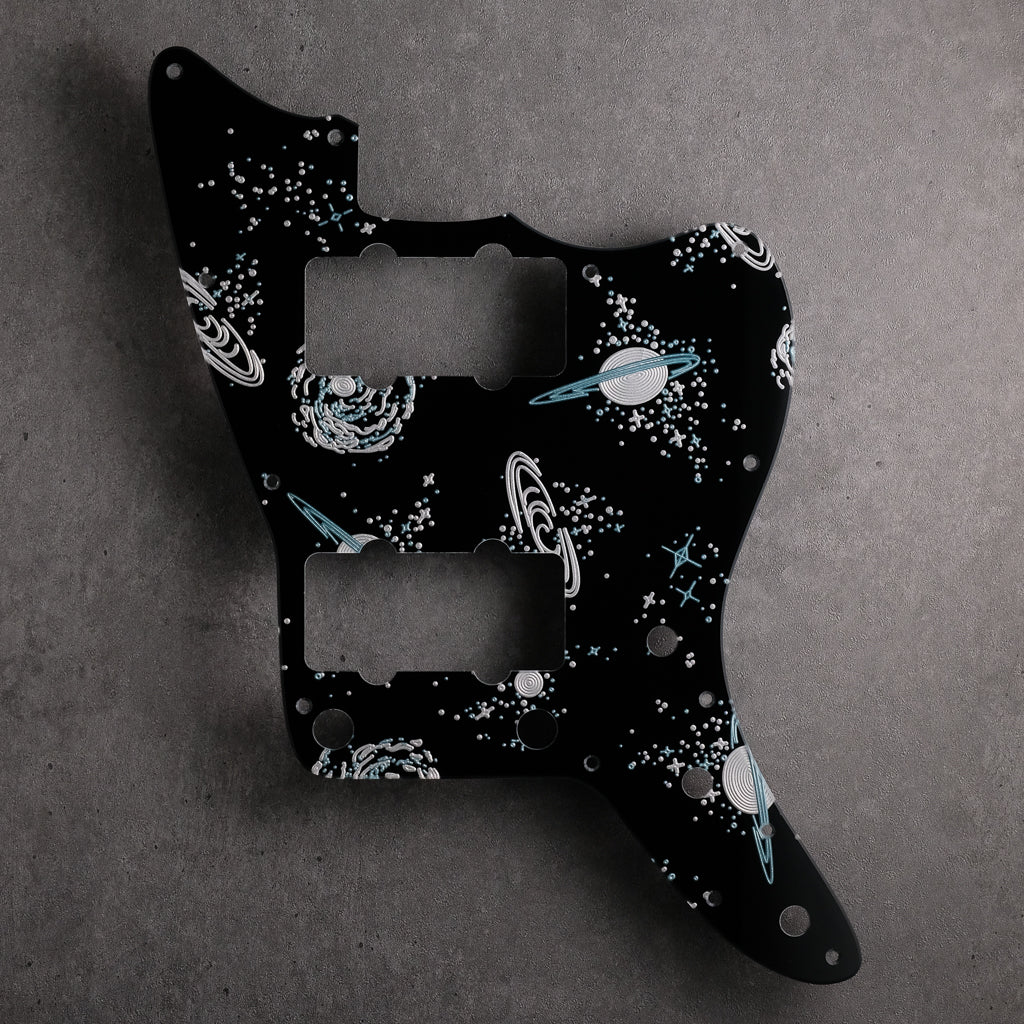 Space Oddity - Jazzmaster Pickguard - Black