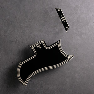 STREAMLINE - SG '61 Pickguard (Long guard style) - Black/Cream/Black