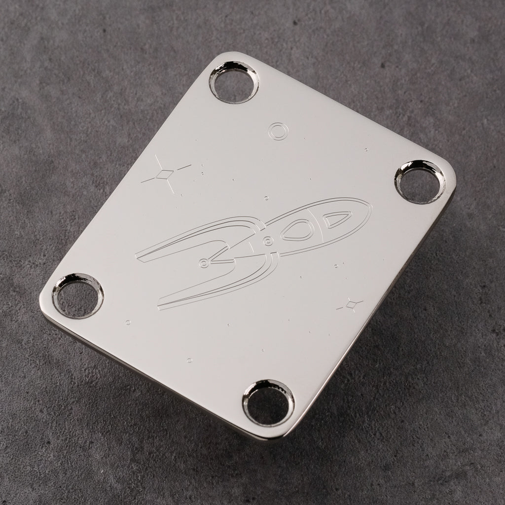 ROCKET 88 - Engraved Neckplate - Nickel - DECOBOOM