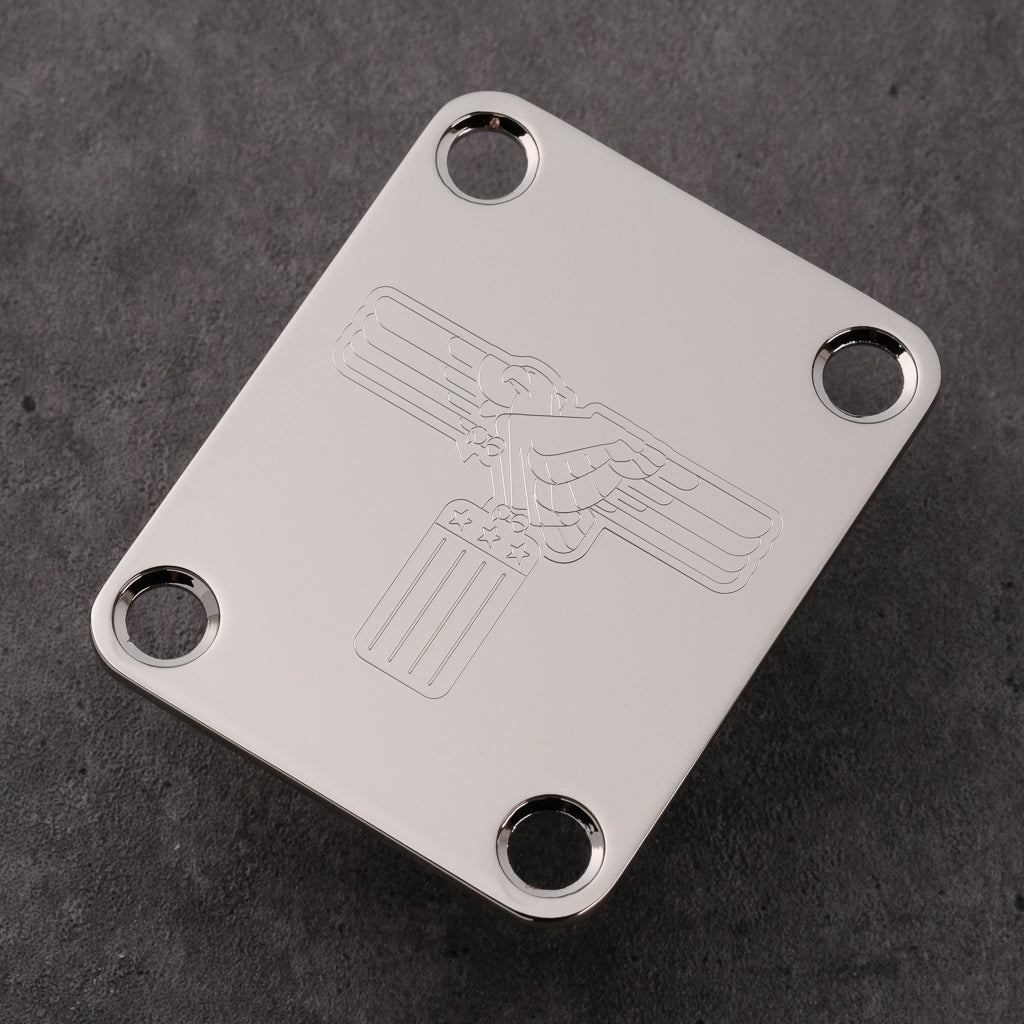 Fender bass neck plate sales