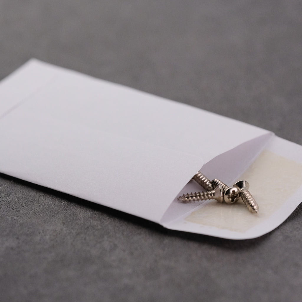 Pickguard Mounting Screws (for Fender) - Nickel