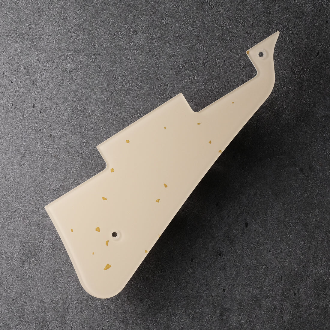 SPECKLED - Les Paul Standard Pickguard - Gold on Ivory Plexi