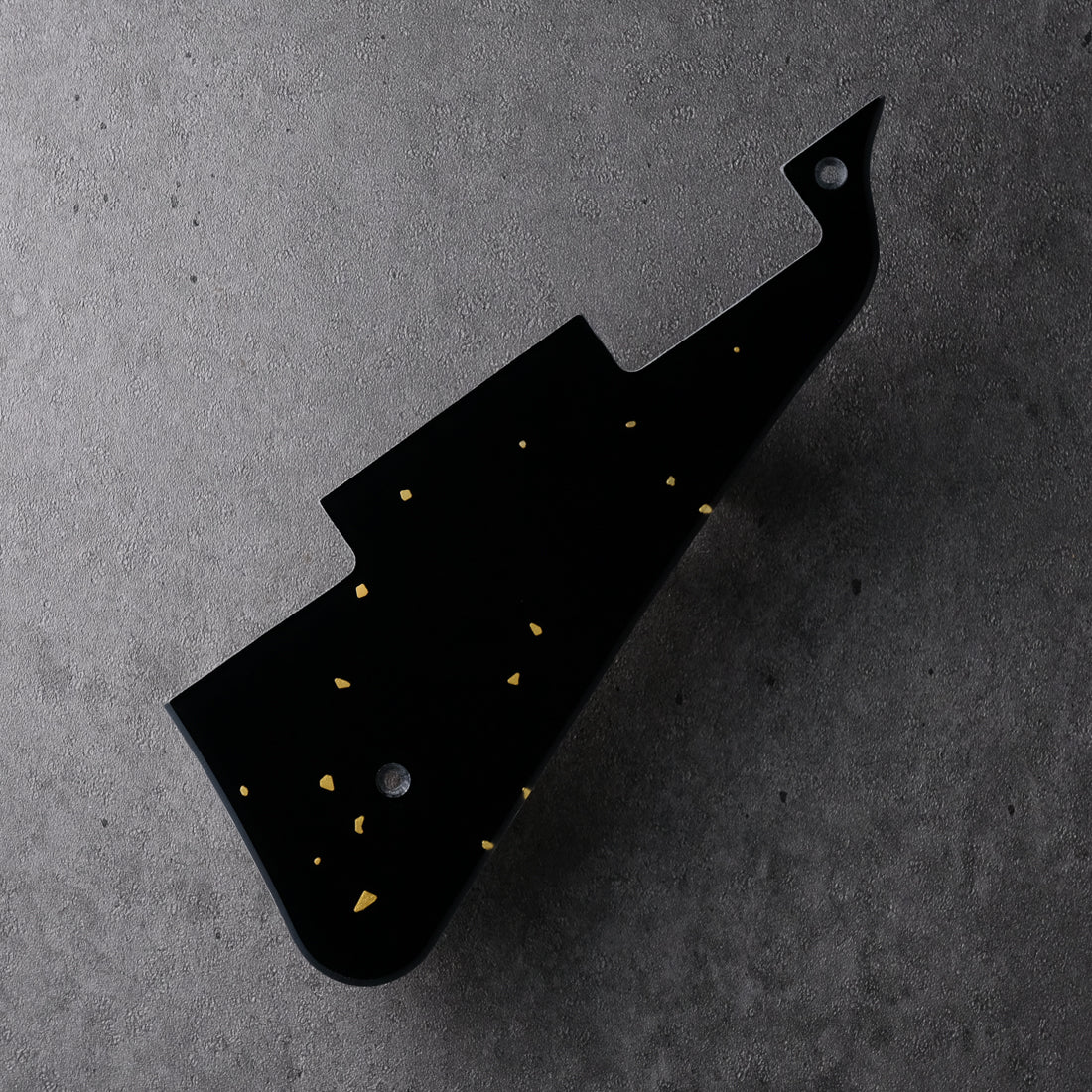 SPECKLED - Les Paul Standard Pickguard - Gold on Black Plexi