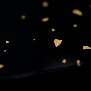 Speckled - Jazzmaster Pickguard - Gold on Black Plexi