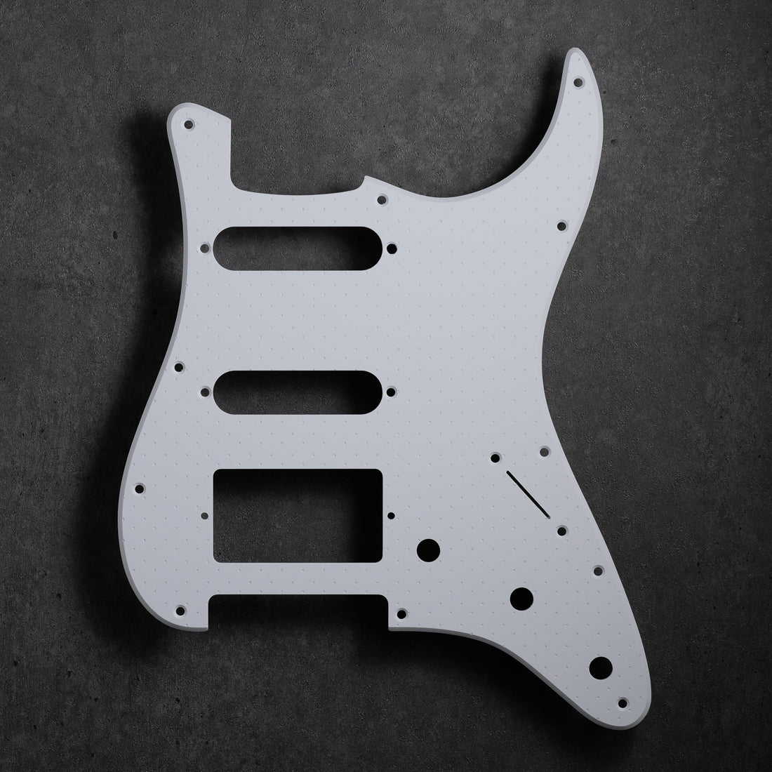 Roadster - Stratocaster HSS Pickguard - Matte White