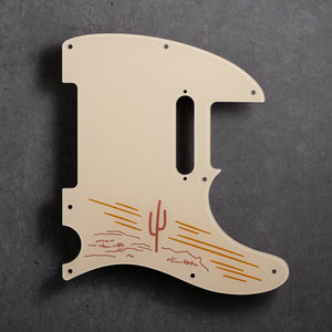 THE LONER - Telecaster Pickguard - in Ivory