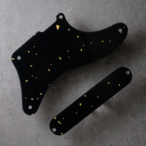 Speckled - Cabronita Pickguard - Gold on Black Plexi
