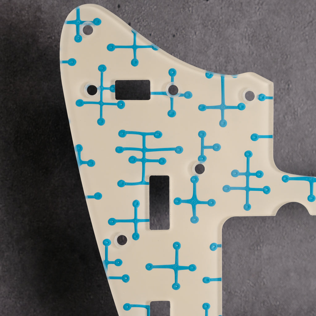 Eames Dots - Jazzmaster Pickguard - Daphne on Ivory