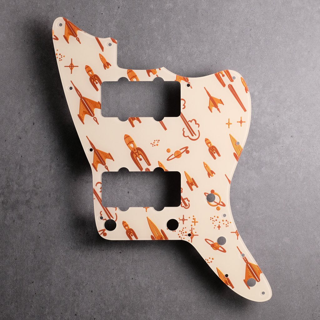 Rocket 88 - Jazzmaster Pickguard - Ivory