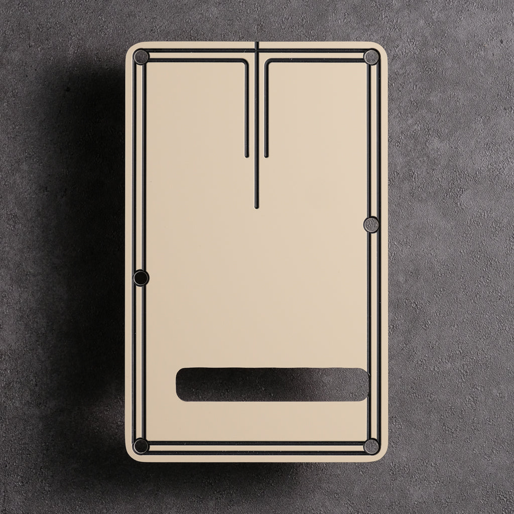 Streamline - Stratocaster Pickguard and Tremolo Cover - Cream/Black/Cream