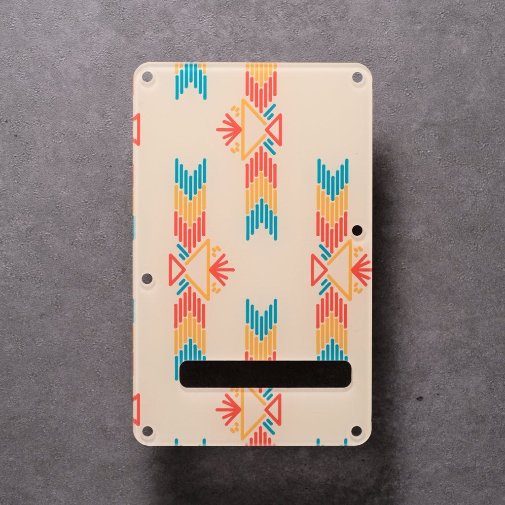 Redtail - Stratocaster Pickguard and Trem Cover - Ivory