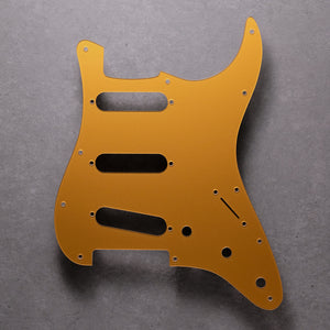 Deep Gold - Stratocaster Pickguard - Acrylic