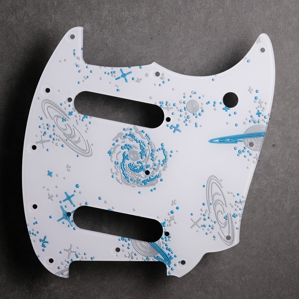 Space Oddity - Mustang S/S Pickguard [Offset Series] - White