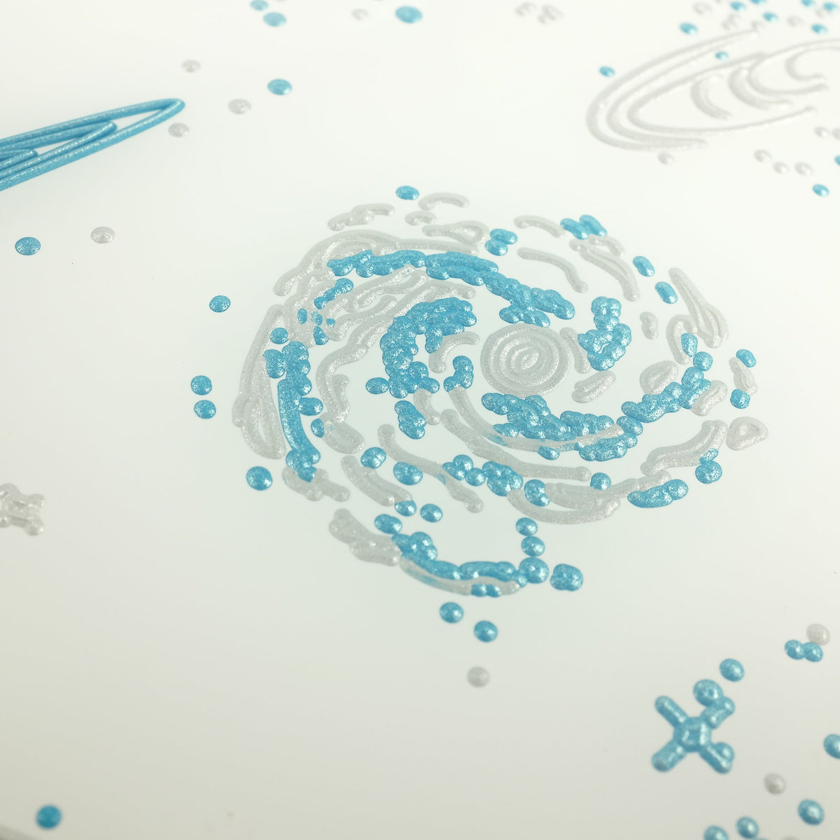 Space Oddity - Jazzmaster Pickguard - White