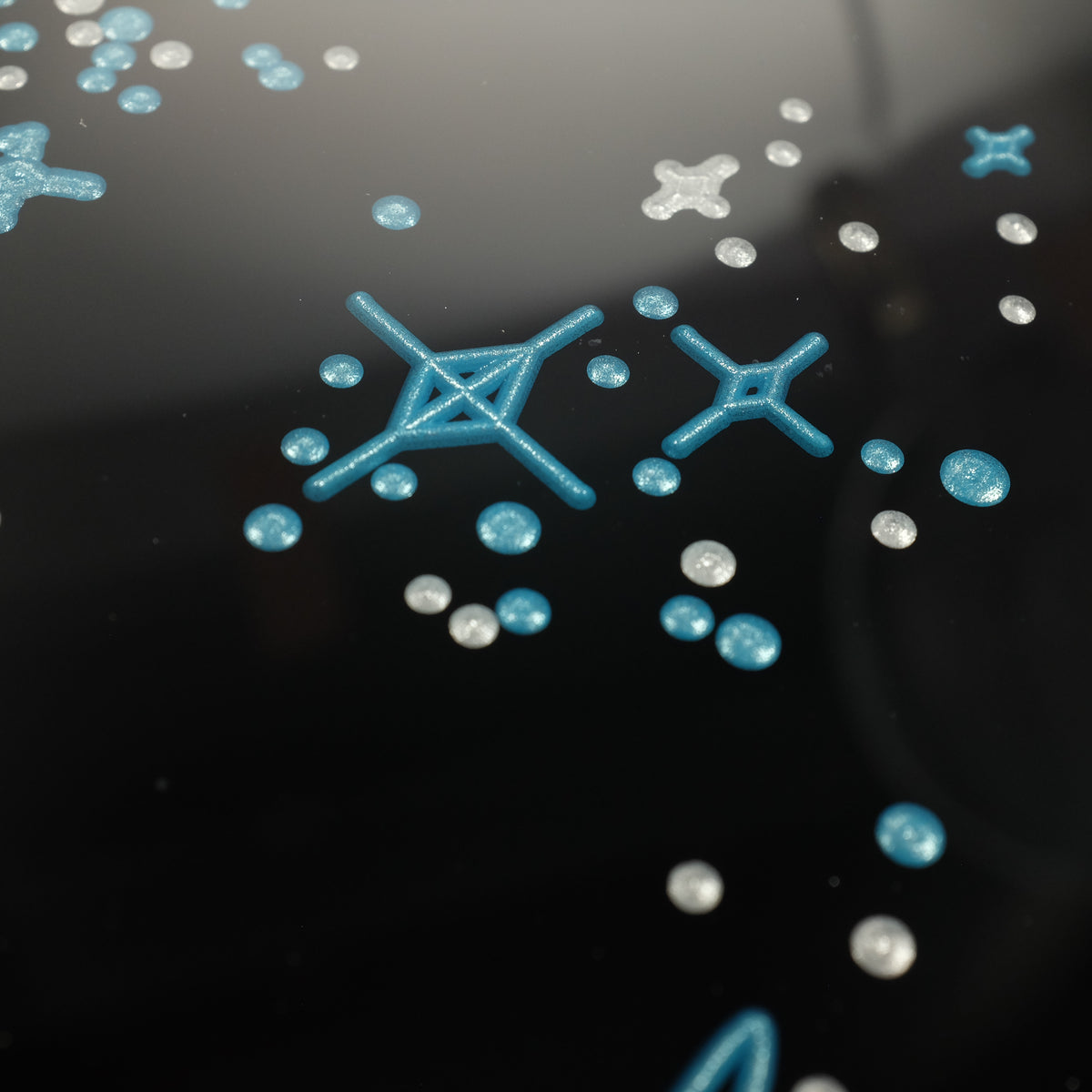 Space Oddity - Telecaster Pickguard - in Black